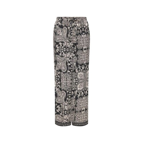 ONLY ONLEMZA AJA PULL UP PANTS WVN 15367646.BLK