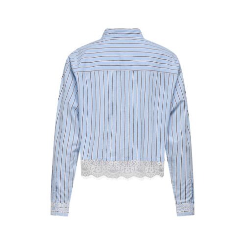 ONLY ONLKHALIDA L/S BOXY EMB TAPE SHIRT WVN 15367450.CHM