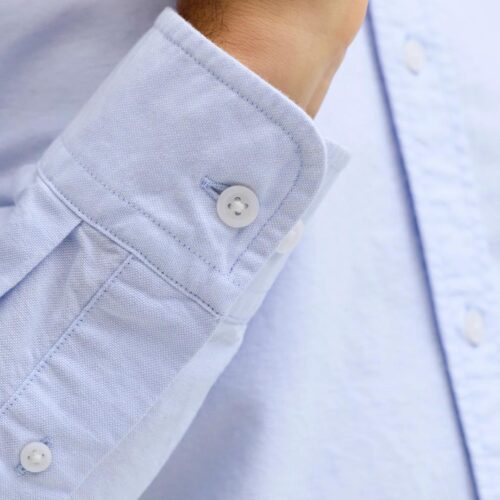 JACK&JONES JJEHARVEY OXFORD L/S SHIRT NOOS 12293325.CHB