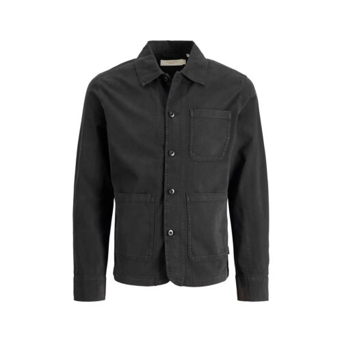 JACK&JONES JORSORRENTO TWILL OVERSHIRT 12294575.BLK