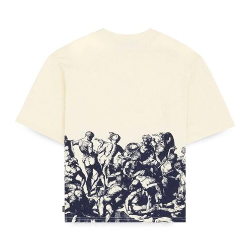 IUTER BATTLE REVERSE STITCH TEE 26SITS11.IVORY