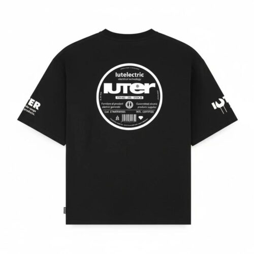IUTER SHORTED TEE 26SITS21.BLK
