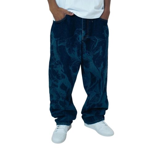 IUTER BATTLE LASER BAGGY DENIM PANTS 26SIDP11.RNS