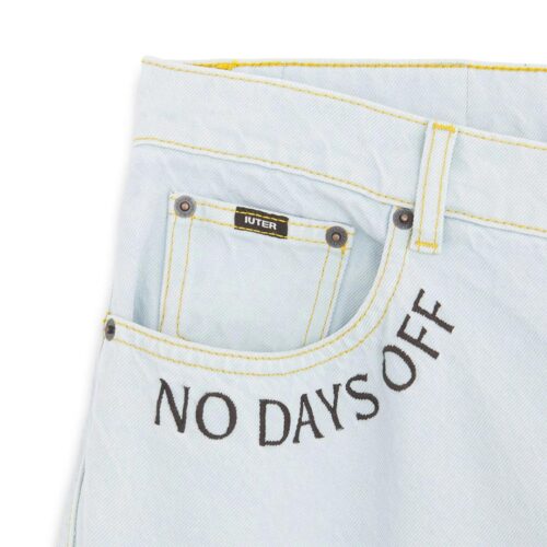 IUTER FRINGED BAGGY DENIM PANTS 26SIDP50.STNW