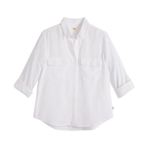 LEVI S RED ELAINE UTILITY SHIRT 005NJ-0002