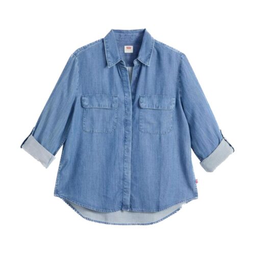 LEVI S RED ELAINE UTILITY SHIRT 005NJ-0008
