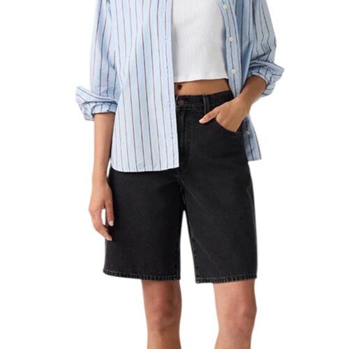 LEVI S RED BAGGY DAD JORT OPEN MIND FP 000MJ-0009