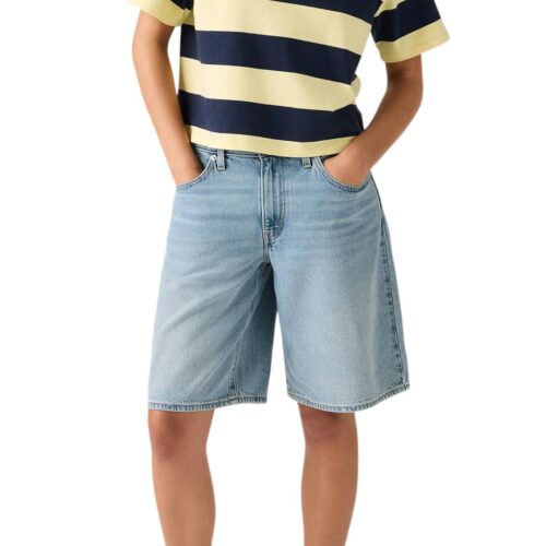 LEVI S RED BAGGY DAD JORT WE DID IT SHORT 000MJ-0017