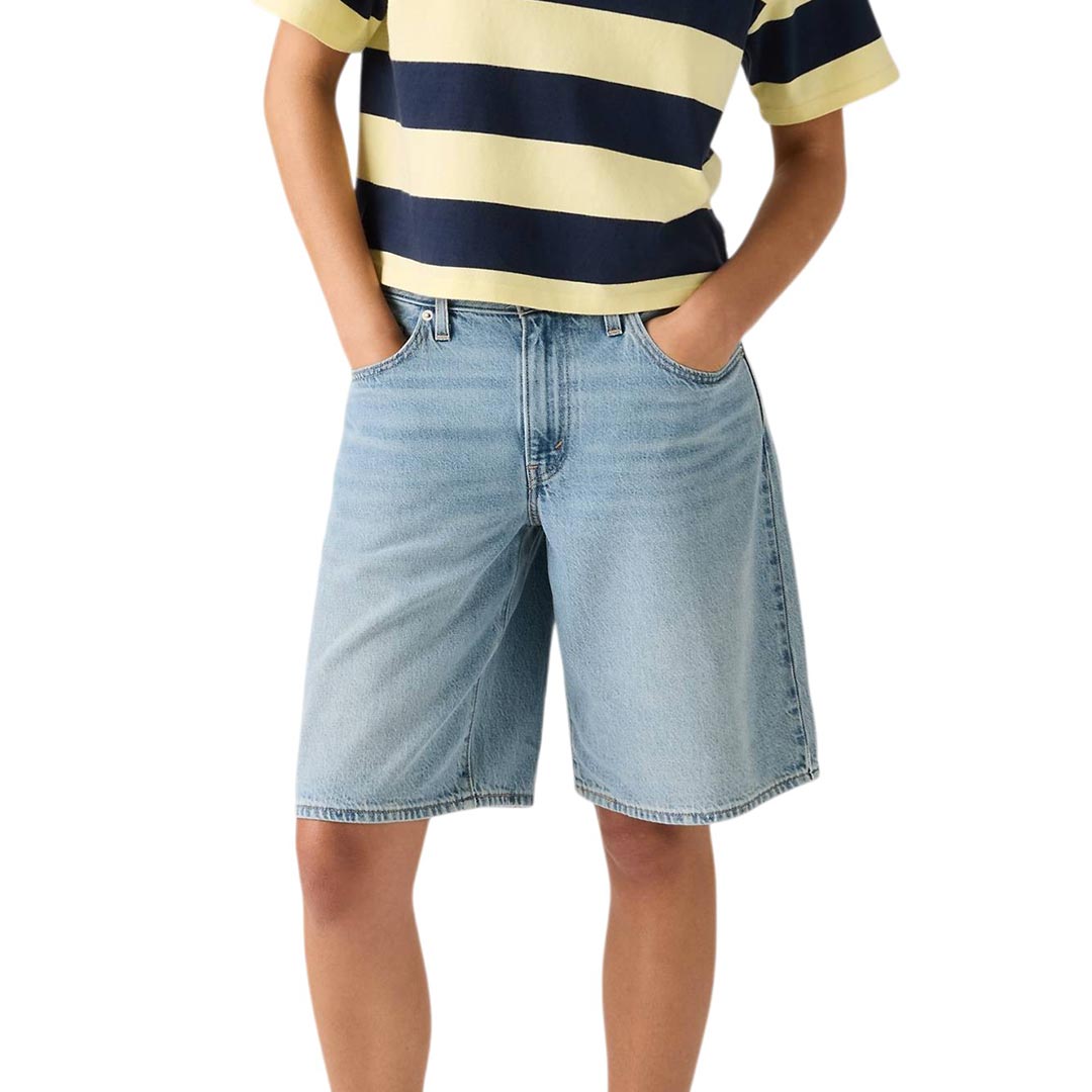 LEVI S RED BAGGY DAD JORT WE DID IT SHORT 000MJ-0017