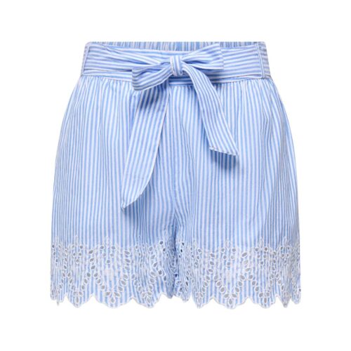 ONLY ONLTULUM EMB LOOSE BELT SHORTS WVN 15368893.SRN