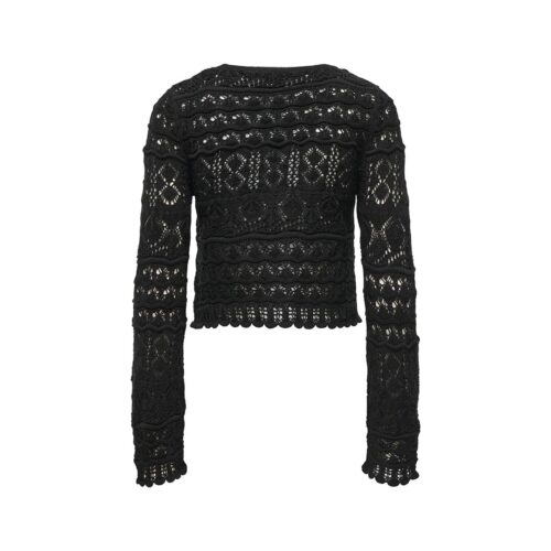 ONLY ONLCOLETTE LS V-NECK CARDIGAN KNT 15364859.BLK