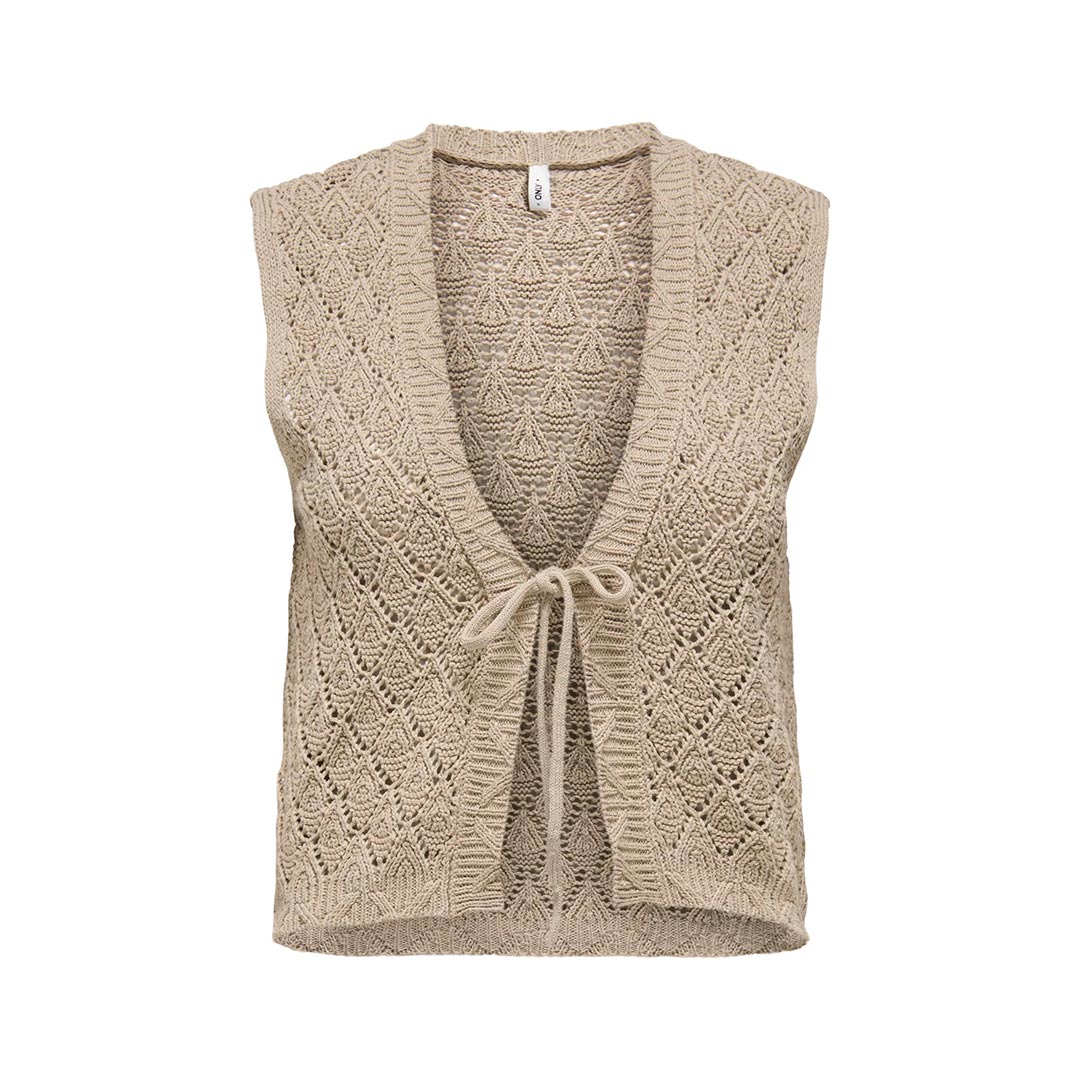 ONLY ONLCHILI S/L STRING VEST KNT NOOS 15350955.FTH