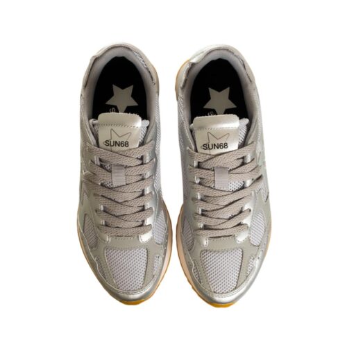 SUN68 STARGIRL SILVER MESH Z36216.44