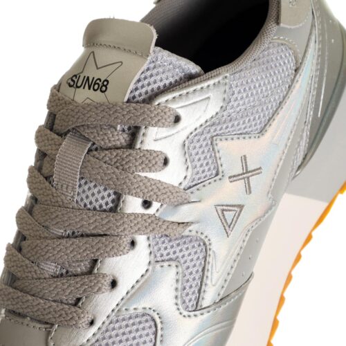 SUN68 STARGIRL SILVER MESH Z36216.44