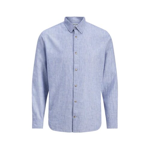 JACK&JONES JJESUMMER LINEN BLEND SHIRT L/S SN 12289174