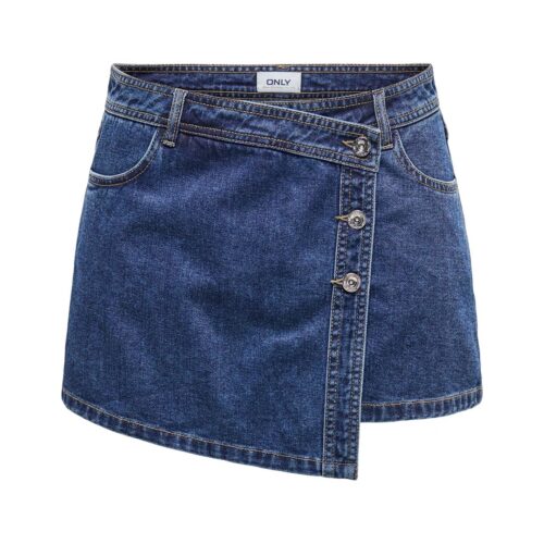 ONLY ONLLESLY REG LB DNM SKORT BJ NOOS 15256608.DBL