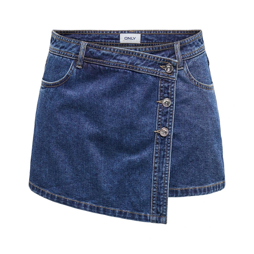 ONLY ONLLESLY REG LB DNM SKORT BJ NOOS 15256608.DBL