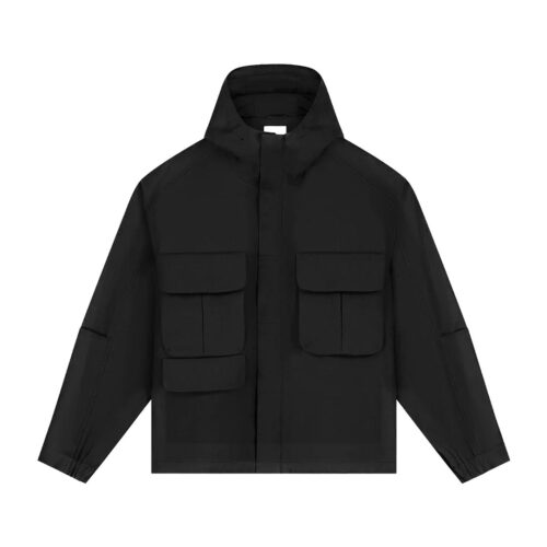 ARTE TECHNICAL LINEN JACKET 038J.BLK