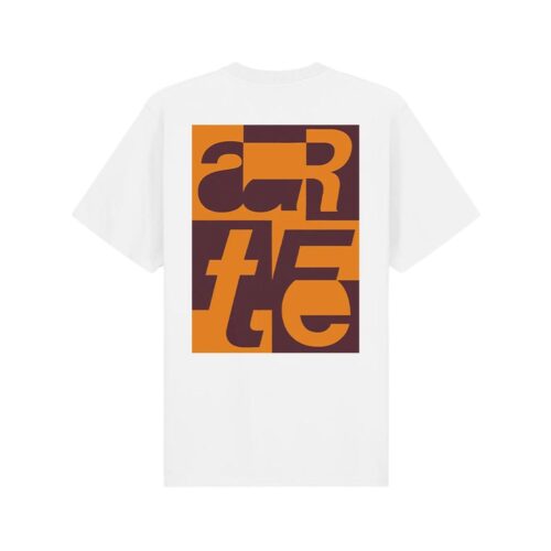 ARTE BACK GRAPHIC T-SHIRT 143T.WHT