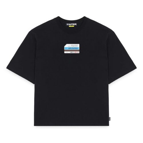 IUTER CALL ME TEE 26SITS12.BLK