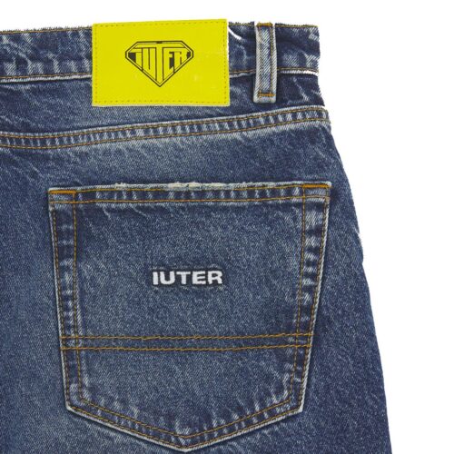 IUTER BAGGY DENIM SHORTS CRVRIDS03.DBL