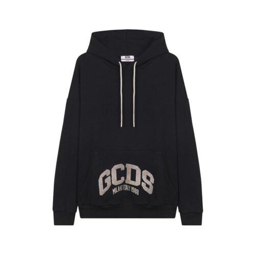 GCDS LOGO LOUNGE HOODIE C1MEQE117F004.999U
