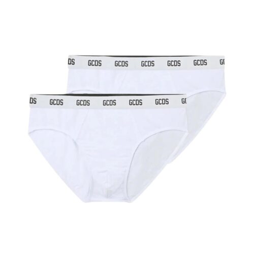 GCDS STRAP LOGO 2 PACK BRIEFS Z0MEQU308J118.100A