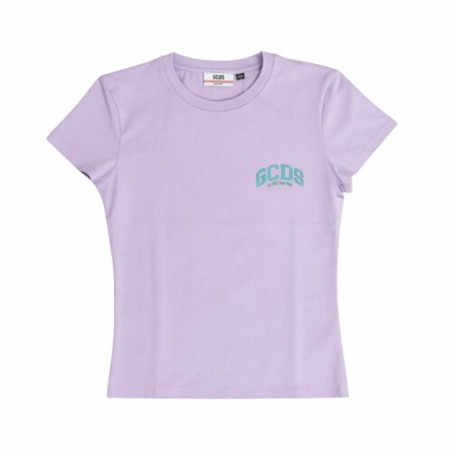 GCDS LOGO LOUNGE SLIM SS T-SHIRT C1WEQC048J010.600G
