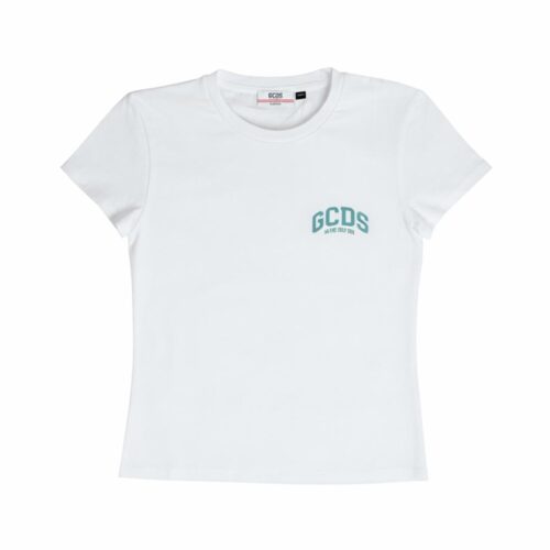 GCDS LOGO LOUNGE SLIM SS T-SHIRT C1WEQC048J010.100G