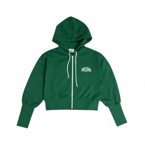 GCDS LOGO LOUNGE HODDIE ZIP C1WEQE122F004.883A