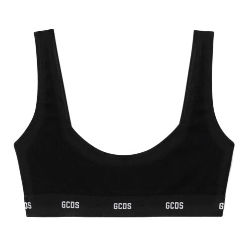 GCDS ESSENTIALS COTTON BRALETTE B1EW3601UW9.99