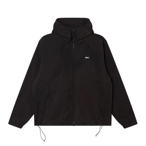 OBEY SOTA SHELL JACKET 121800619.BLK