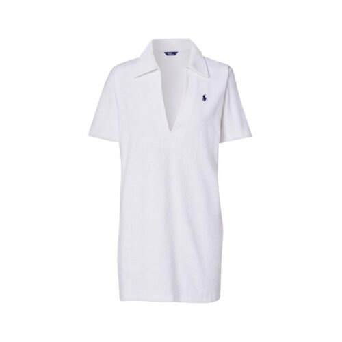 POLO RALPH LAUREN COLLAR DRESS 21554572.WHT