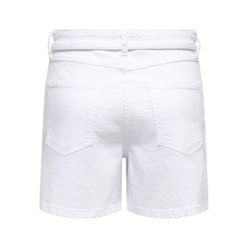 ONLY ONLGIANNA MW BELTED SHORTS AZG DNM NOOS 15340706.WHT