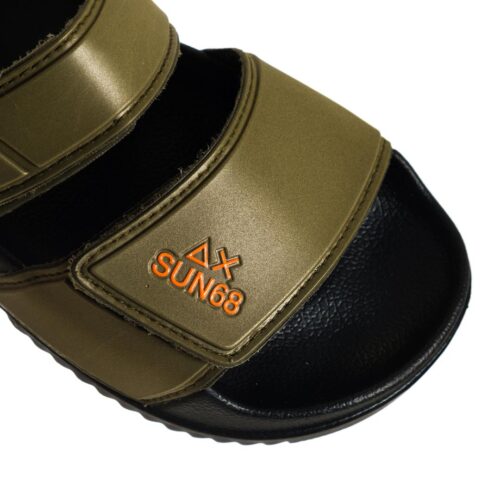 SUN68 BOY'S SANDAL LOGO BABY X36313B.19