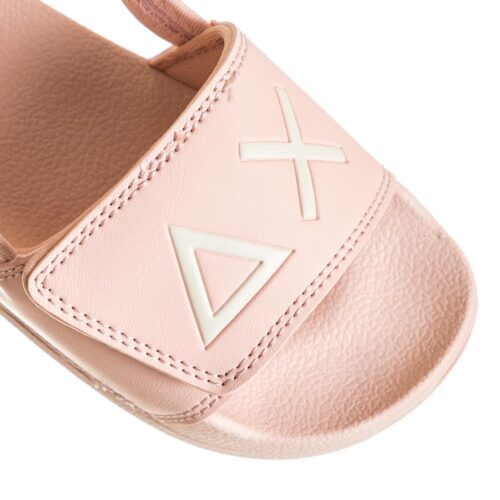SUN68 GIRL'S SLIPPERS LOGO BABY X36410B.39