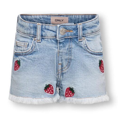 ONLY KMGROBYN EX VINT BERRY DNM SHORTS 15370489.LGTBL