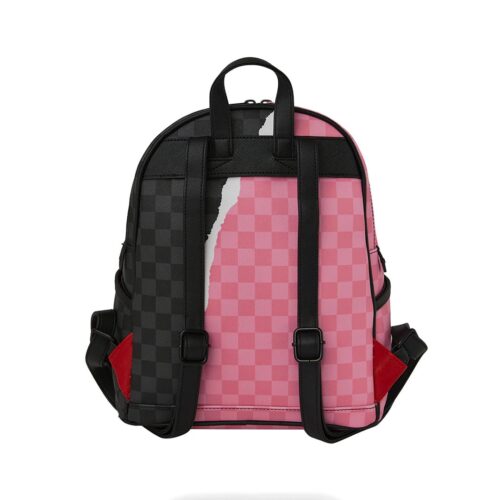 SPRAYGROUND ZAINO PINK AND BLACK TEAR SIP 910B8276NSZ