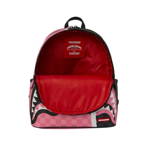 SPRAYGROUND ZAINO PINK AND BLACK TEAR SIP 910B8276NSZ