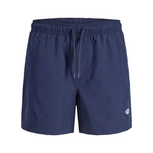 JACK&JONES JPSTMAUI TROPIC SOLID SWIM SHORTS REG 12291385.NAVY
