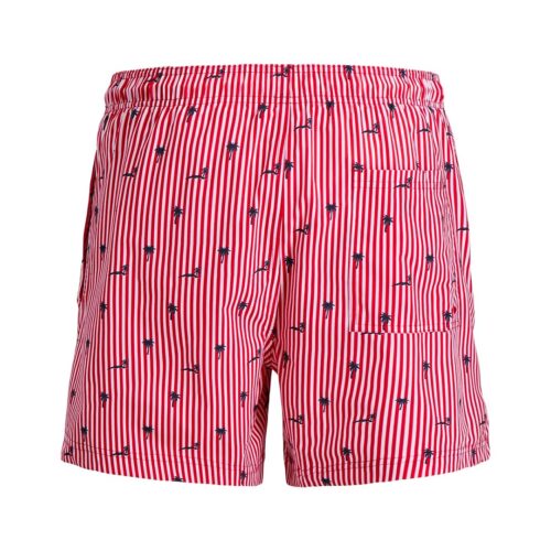 JACK&JONES JPSTMAUI BREEZE MINI STRIPE SWIM SRT 12291425.RED