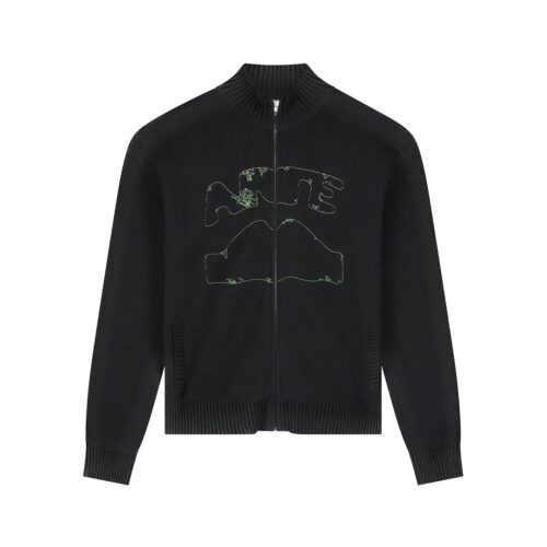 ARTE DIELS COLLAR CARDIGAN 089K.BLK