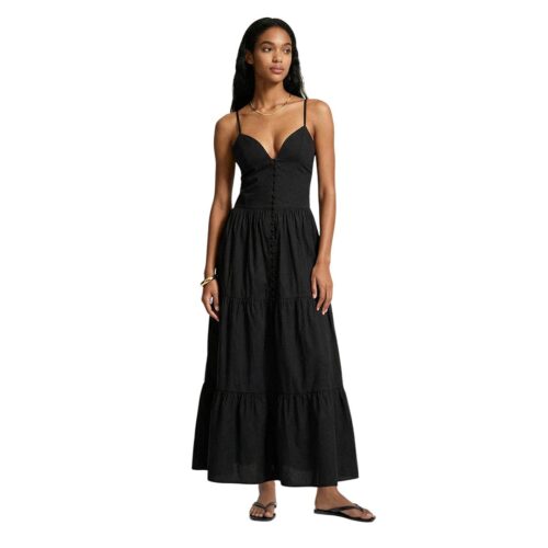 ME-FUI VESTITO LUNGO SW0429-BK
