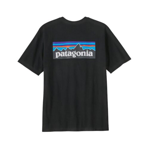 PATAGONIA M'S P-6 LOGO RESPONSIBILI-TEE 38504.BLK