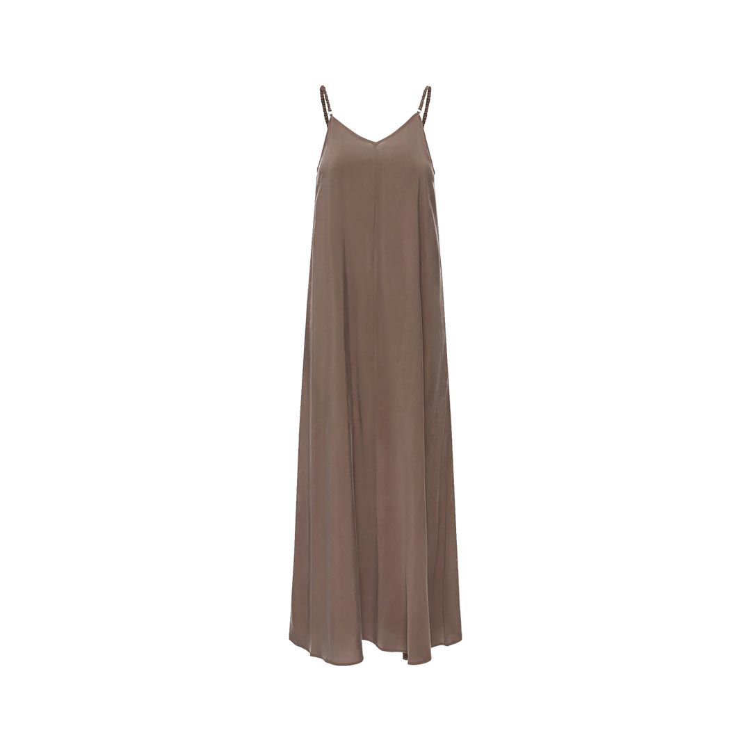 ONLY ONLMADELI OAKLYN STRAP LONG DRESS WVN 15371094.SHB