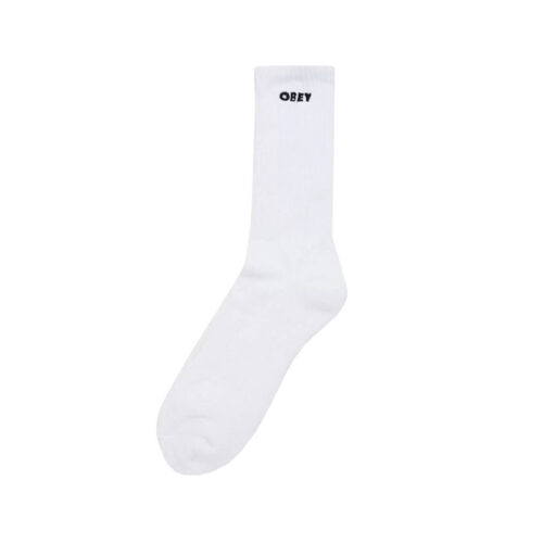 OBEY BOLD SOCKS 100260144.WHT