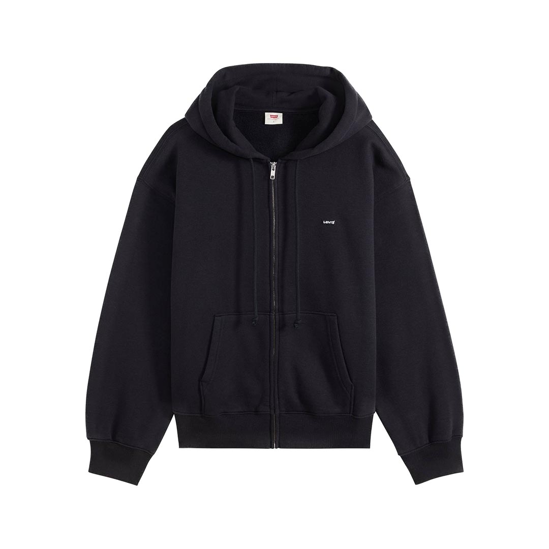 LEVI S RED EVERYDAY FULL ZIP HOODIE SWEATSHIRT 0082L-0000