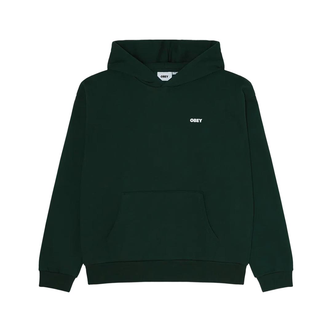 OBEY BOLD ICON EXTRA HEAVY HOOD FLEECE 112470244.GGB