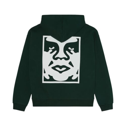 OBEY BOLD ICON EXTRA HEAVY HOOD FLEECE 112470244.GGB