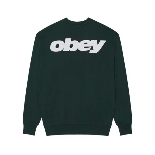 OBEY LEAGUE CREW FLEECE 111600107.SYC